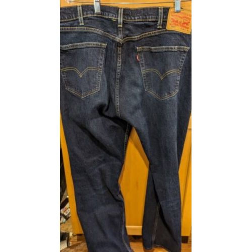 Levi's 505  Jeans 40x32 (actual Size) Blue  zipper Fly‎ Denim Jeans - Picture 3 of 3